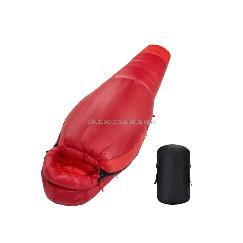 3 Season Portable Ultralight Wearable 800FP 95% Fill Duck Down Sleeping Bag Gear