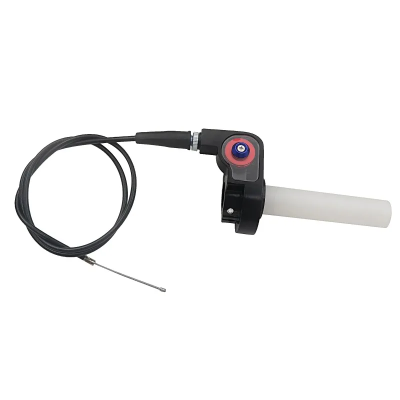 

Motorcycle visual 1/4 Quick Turn Throttle Grips Settle & twist gas throttle handle+980MM Throttle Cable Dirt Pit Bike Motocross