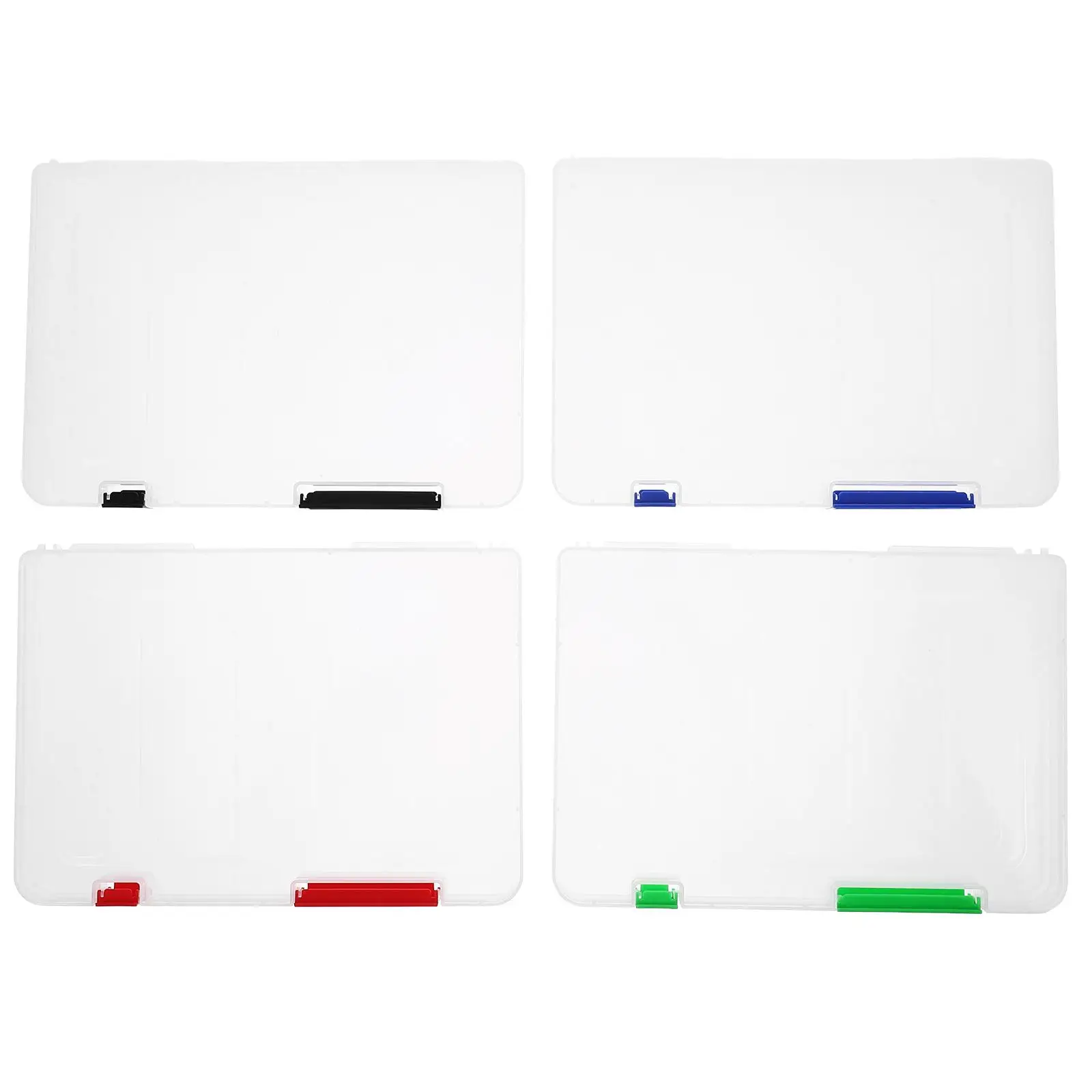 

Прозрачная коробка для файлов формата А5, толстый дизайн, водонепроницаемый держатель для документов, портативный контейнер для хранения, офисный органайзер