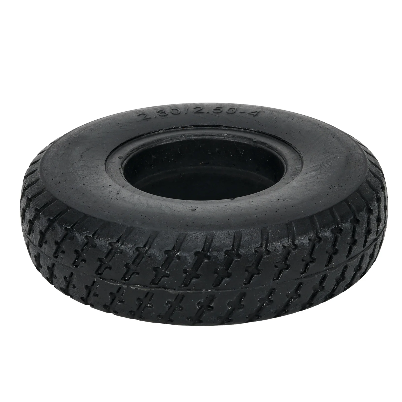 Solid Tire Tire 1 Pc 2.80/2.50-4 9 Inch Black Electric Scooter Tubeless Outdoor Sport Practical Quality Accessories