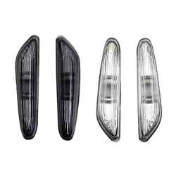 1Pair Of New Side Marker Light Turn Indicator Lamp For BMW E46 E60 E61 E83 Front /left/right No Bulbs Brand New