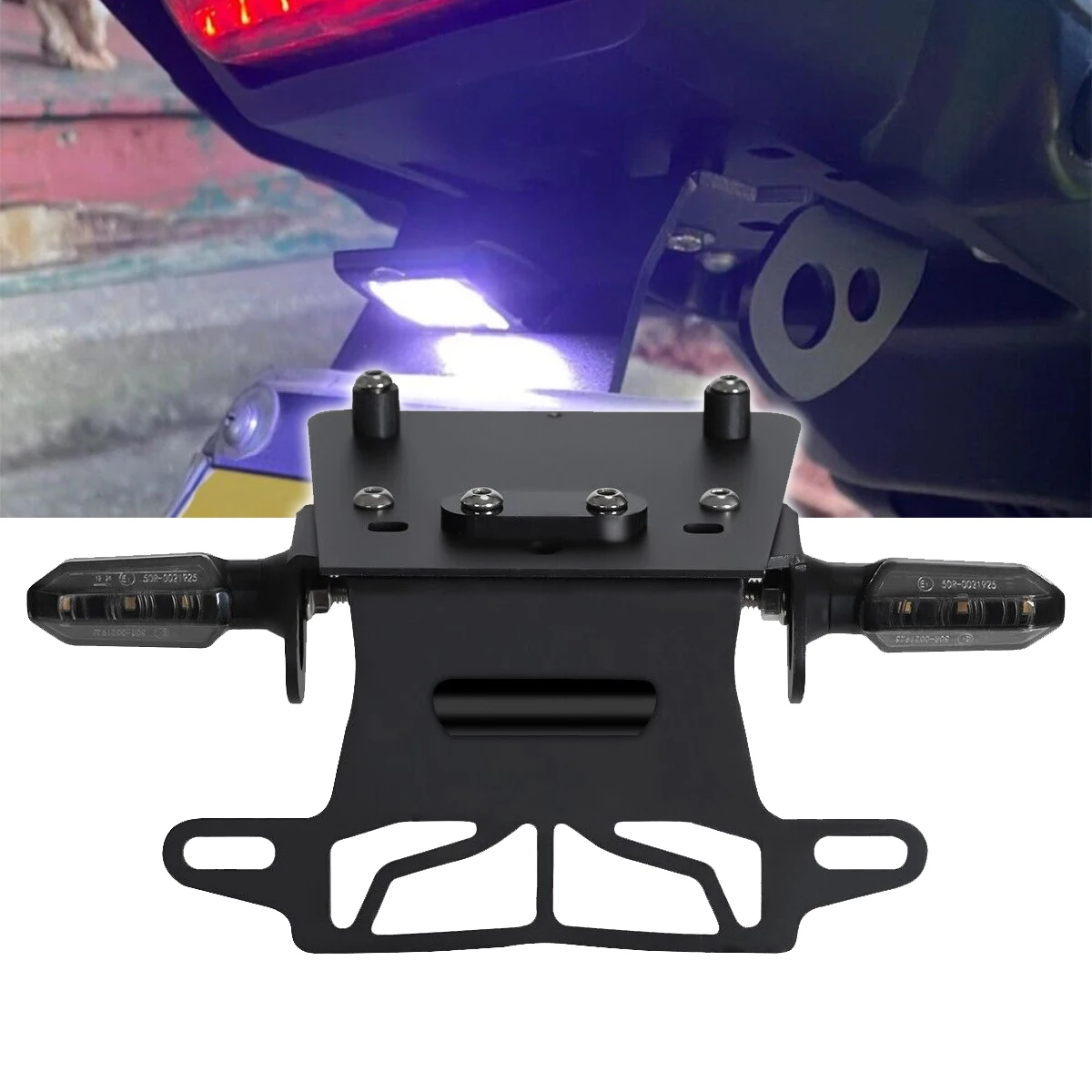 

For Honda Grom MSX125 msx 125 2021-2025 Rear Short Fender Tail Tidy LED Turn Signal Motorcycle Accessories