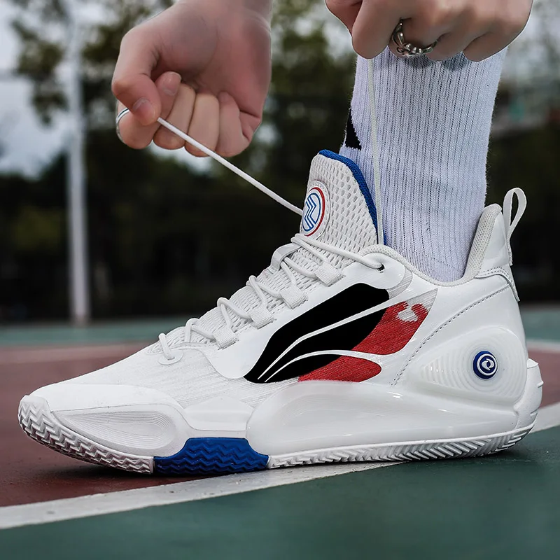 New Couple Casual Sports Sneakers, Breathable Comfort Running Shoes, Lightweight Anti-slip Basketball Footwear for Men Women