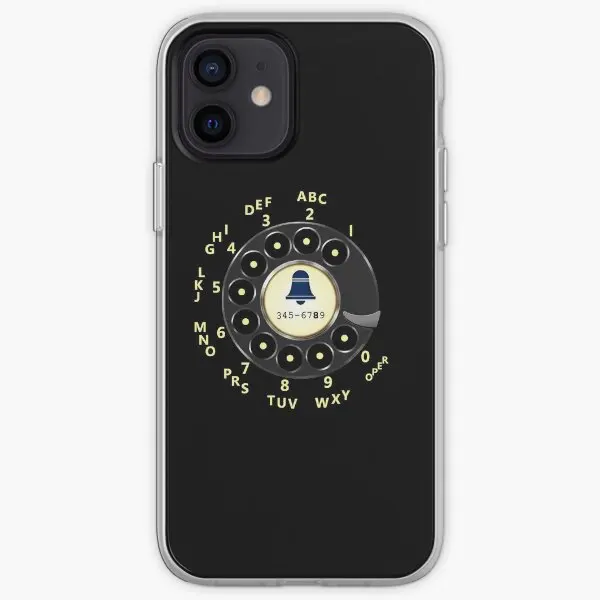 Retro Rotary Dial Iphone Tough Case  Phone Case Customizable for iPhone 6 6S 7 8 Plus X XS XR Max 11 12 13 14 Pro Max Mini Coque