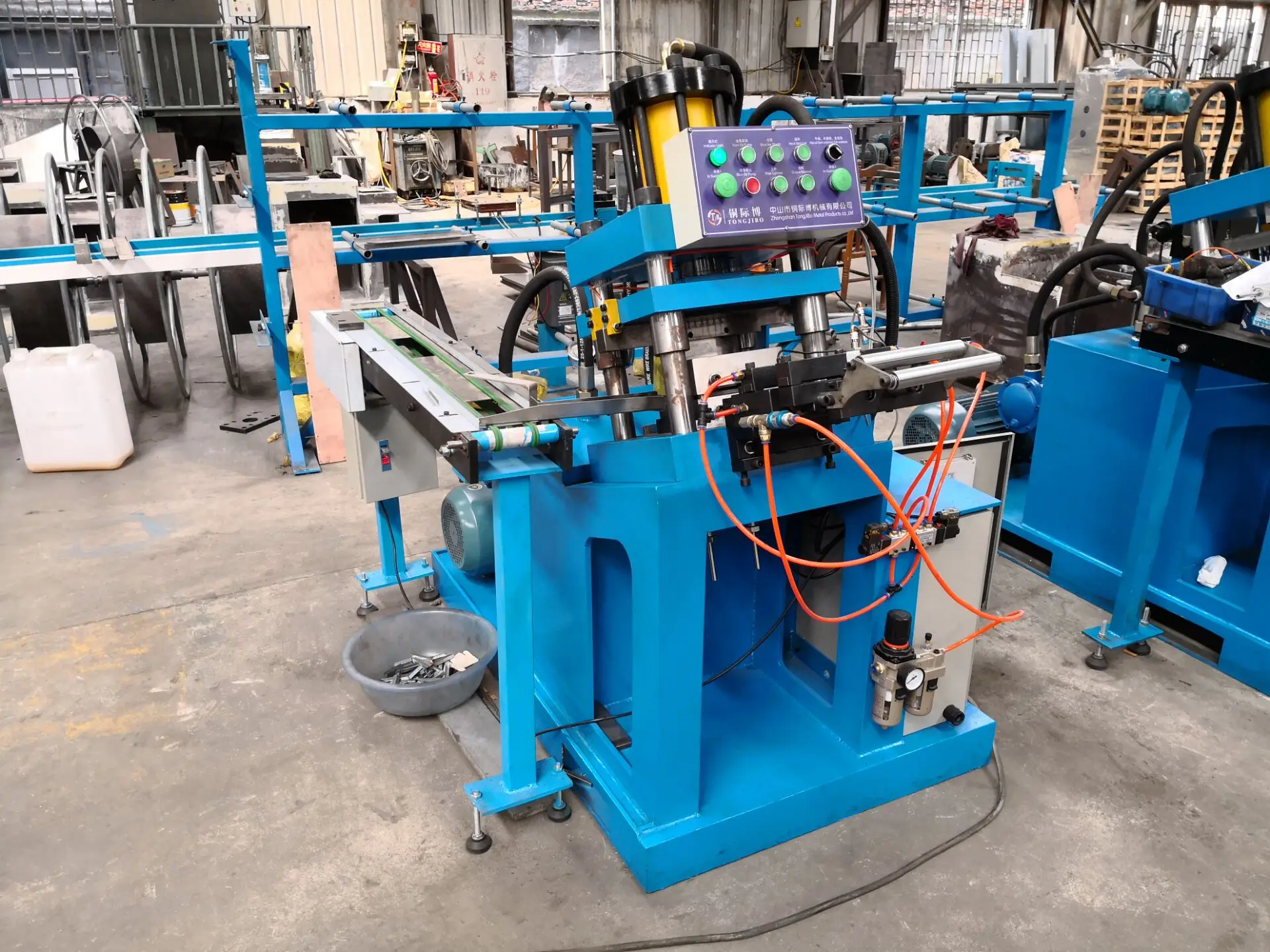 Staple Pin Making Machine High Efficiency High-Accuracy 1500KW Engine & Motor 380V SSS 80-170 Strokes/min CE ISO Certified