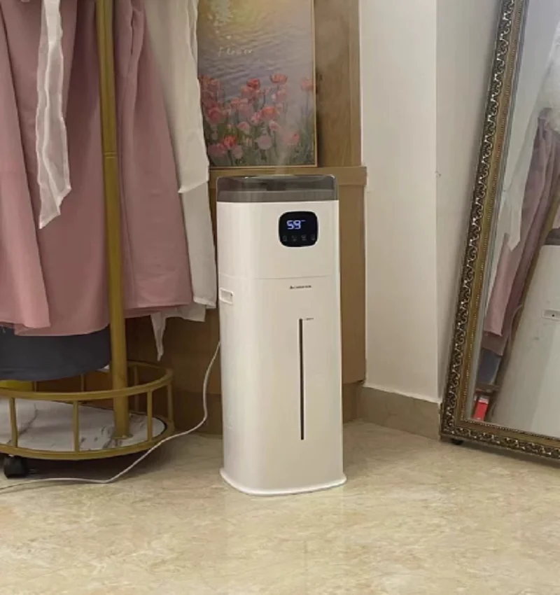 

220 В напольный увлажнитель Chigo, умный дом, бесшумный очиститель воздуха большой емкости для детской комнаты DA