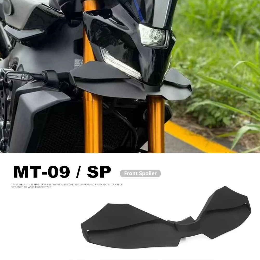 

For YAMAHA MT-09 MT 09 MT09 SP 2024 2025 Motorcycle Downforce Naked Frontal Spoilers Winglet Aerodynamic Wing Front Spoiler Kit