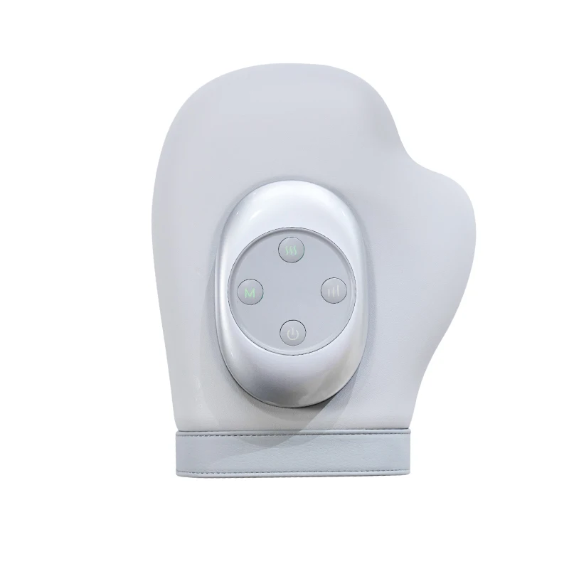 Hand Massager with 3-level Air-Pressure Heat Relaxation Massage Fingers Pain Relief for Office Computer Workers