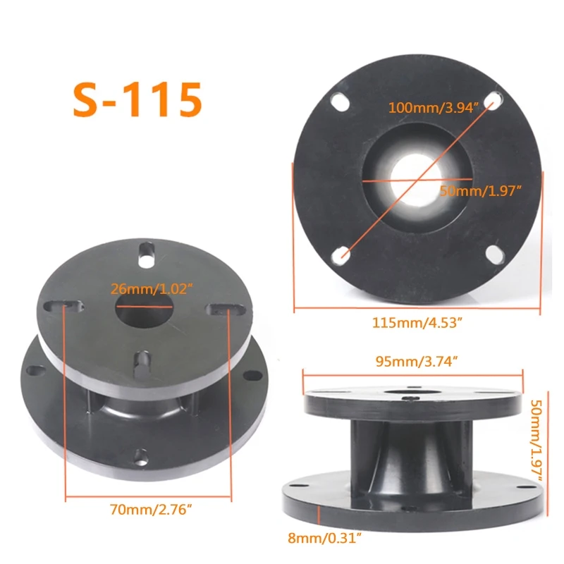 H37E Universal Horn Adapter Konverter Hochtöner Lautsprecher Stick Kopf Liefert für Horn Professionelle Herstellung Stecker