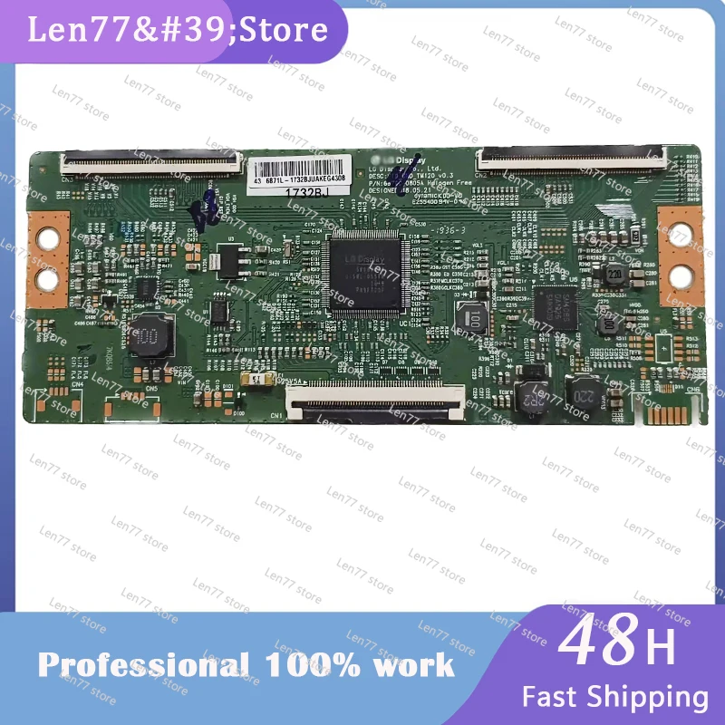 Logic Board 6870C-0805A V19_UHD_TM120_V0.3 6870C-0805 6871L-6394A 6871L-5898A 6871L-6394B 6871L-05926A for LG Display T-CON