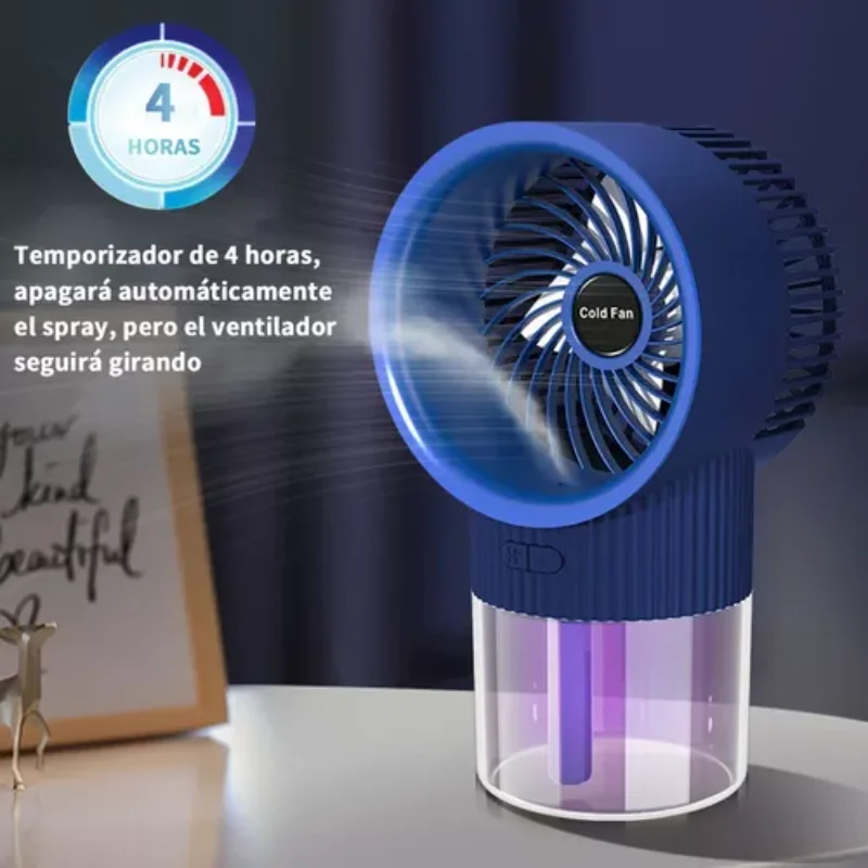 Portable Fan, 350ML Portable HVAC System - Compact Cooling Solution