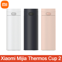 Xiaomi Mijia Thermos Cup Flip Version 2 MJTGB01PL 480ml Automatic Lock Design 316 Stainless Steel Liner 6 Hours Keep Warm