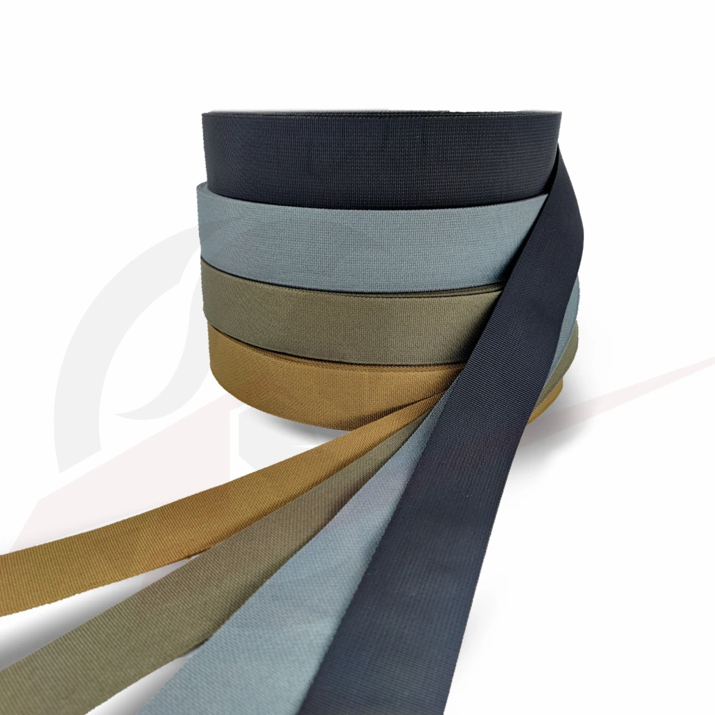 1M Length 20mm 25mm 38mm 50MM Wide Matte Webbing Non-elastic Lanyard Tape DIY Molle Belt Strap Fabric Accessories