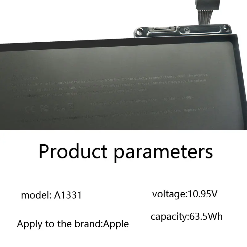 Imagem -05 - Dxt-bateria do Portátil para Apple Macbook A1331 10.95v 63.5wh 133 Polegadas A1342 Unibody Mc207ll a Mc516ll a 0206809-a Novo