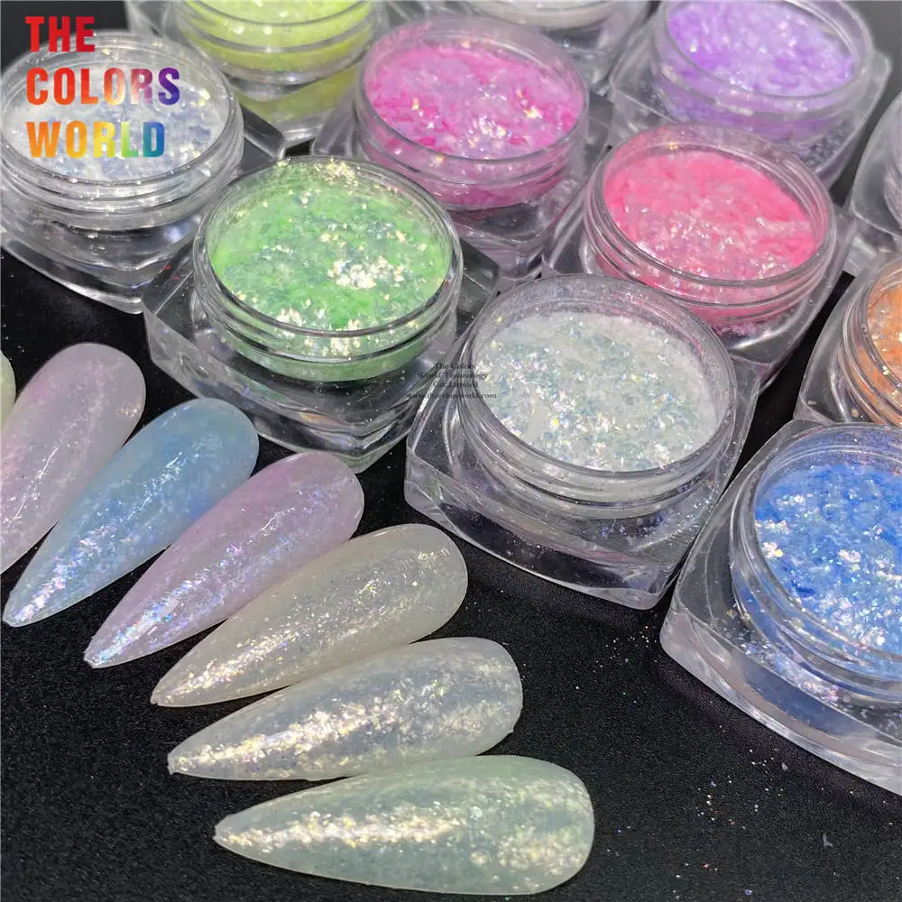 TCT-846 Shimmering Sparkling Crystal Magic Mirror Mica Foil For Nails Art Makeup Crafts and DIY Projects Fashion and Accessories