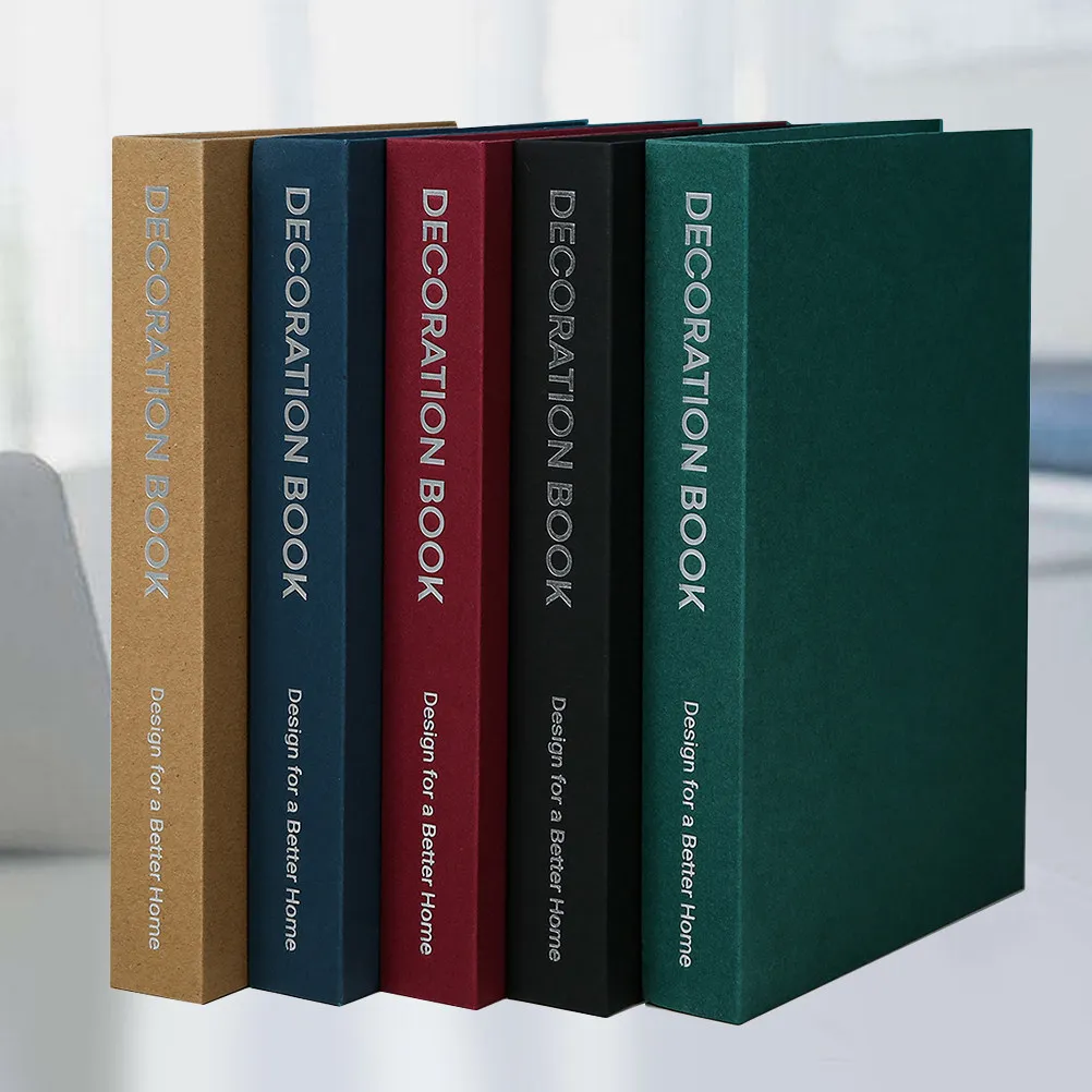 Simulated Book Desktop Decor Elegant Workmanship Tabletop Ornament Perfect for Home Office Living Room Bedroom Decoration Photo
