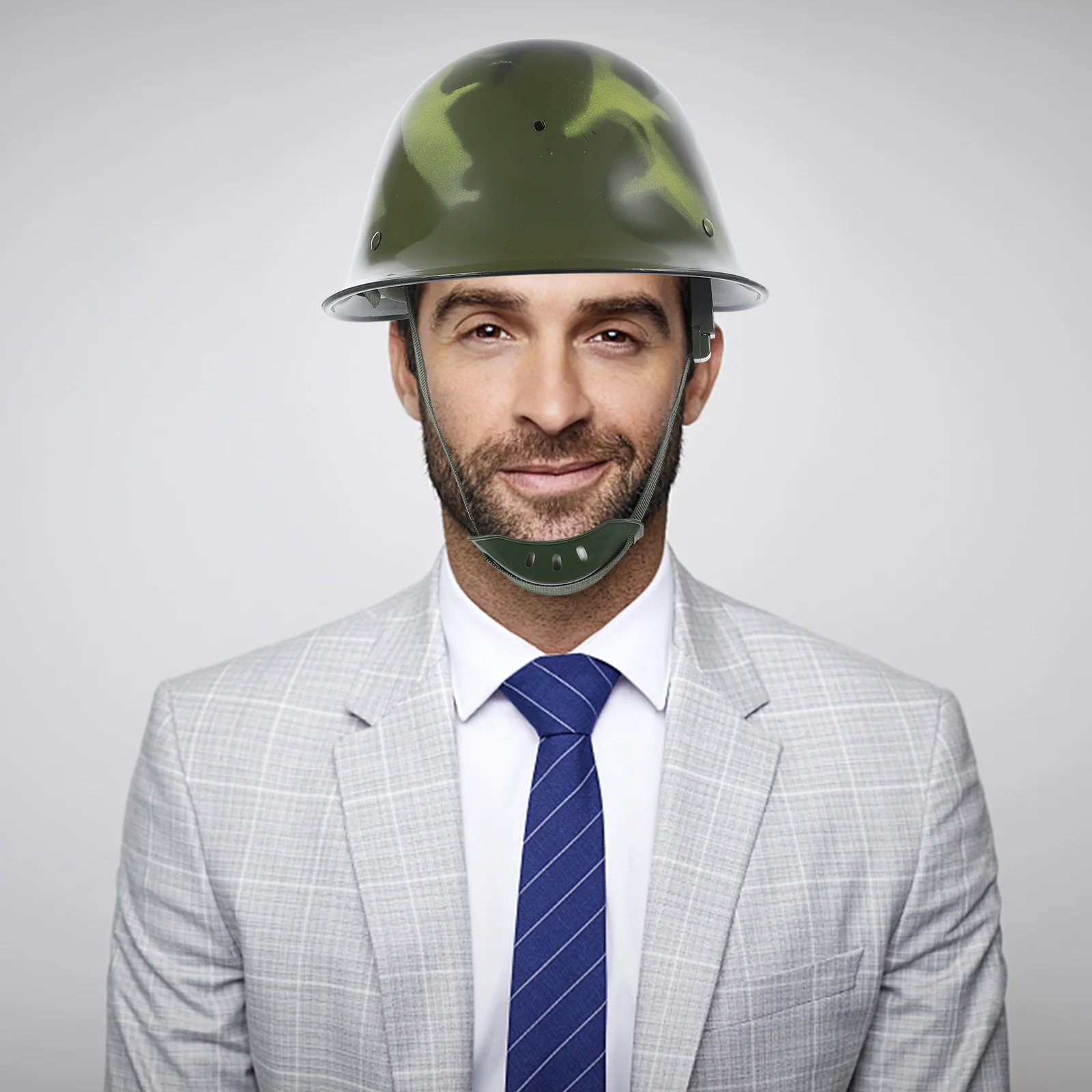 قبعة حماية قوية لسلامة الشغب بتصميم مموه لمناسبات أمنية دورية، قبعة صلبة مموهة لحماية الشغب #4