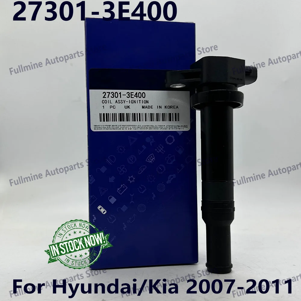 New 27301-3E400 UF558 Ignition Coil For Hyundaii Santa Fe K-ia Optima Rondo 2.7L V6 273013E400 High Quality