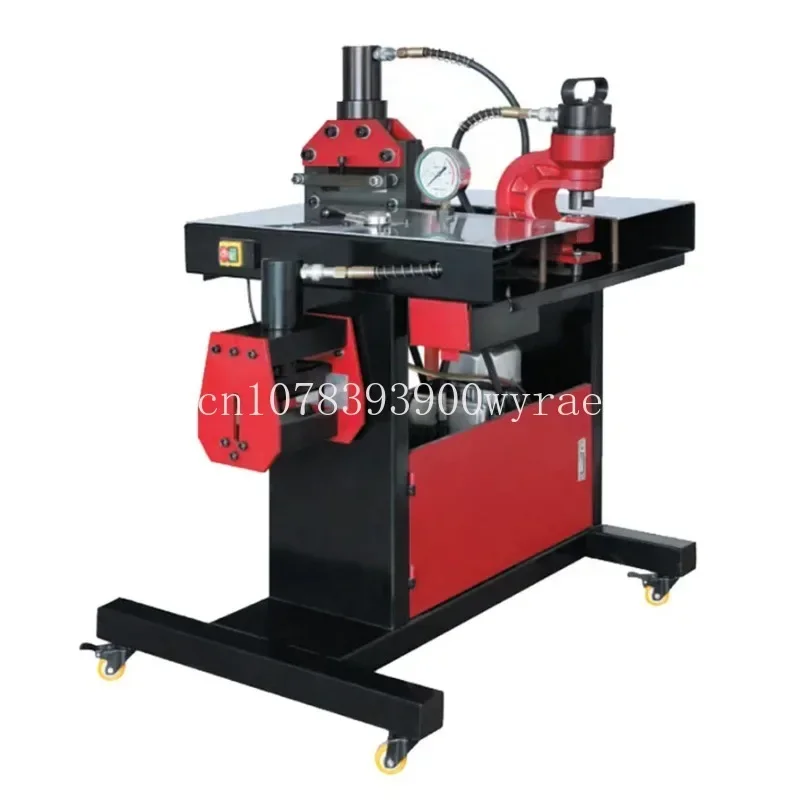 

Combined Busbar Hydraulic Busbar Processing Bronze Plate Bending Machine DHY-200 Three-In-One Copper Bar Processing Machine