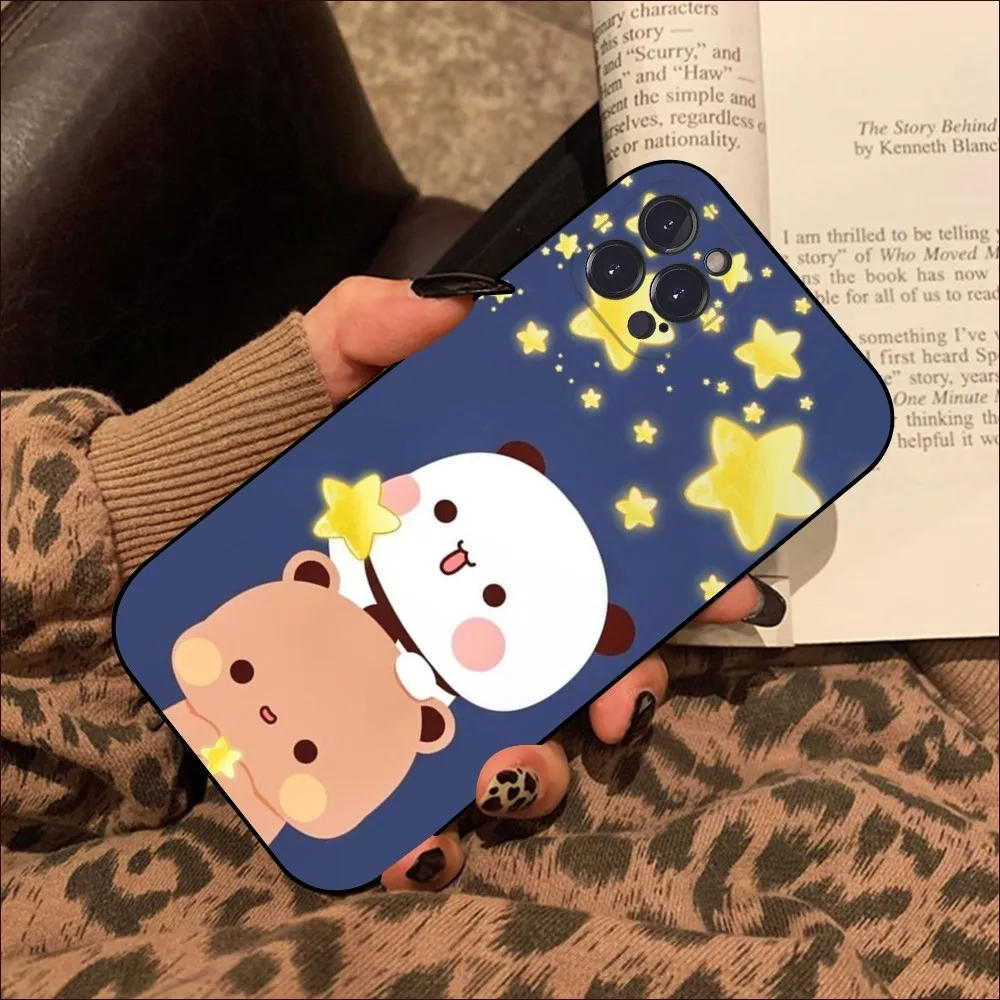 Cute BuBu DuDu Phone Case For iPhone 15 14 11 12 13 Mini Pro XS Max Cover 6 7 8 Plus X XR SE 2020 Funda Shell