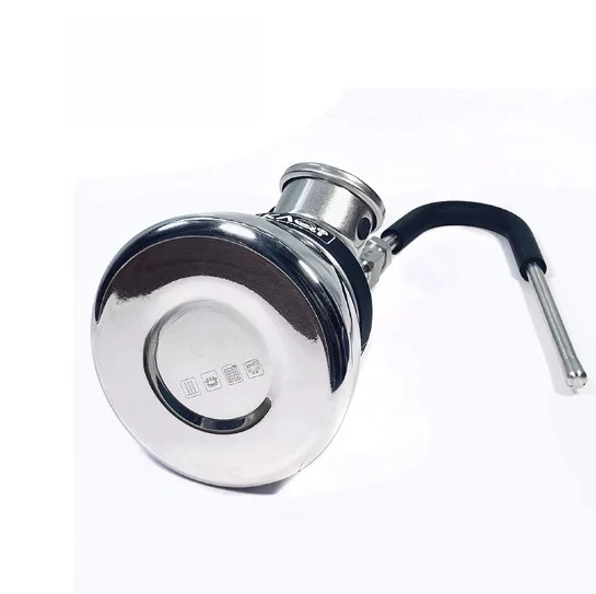 Portable Detachable Steam Milk Frother - Camping-Friendly Foam Maker for Moka Pot