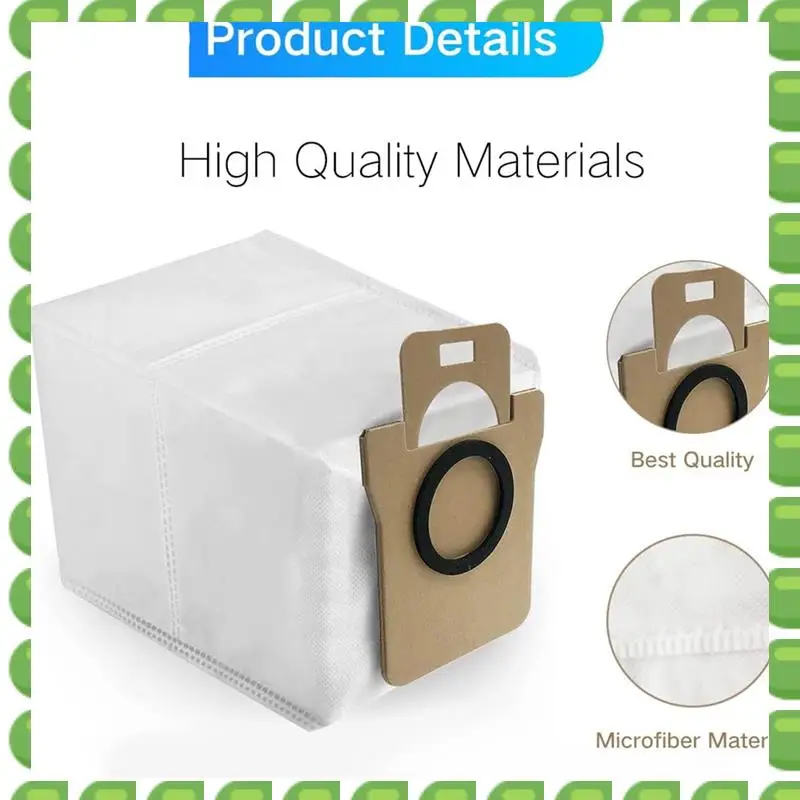 

A04V 9Piece Robot Vacuum Accessories Parts Replacement Dust Bags For Xiaomi Dreame L10S Ultra