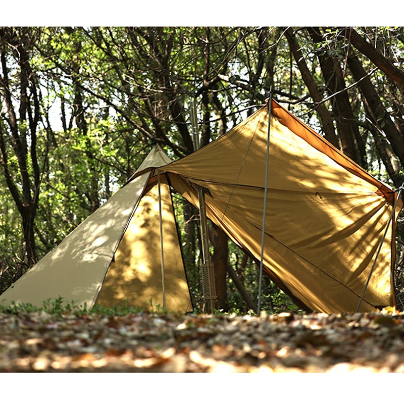 

Легкая уличная восьмисторонняя палатка индийской пирамиды для кемпинга на 4-6 человек