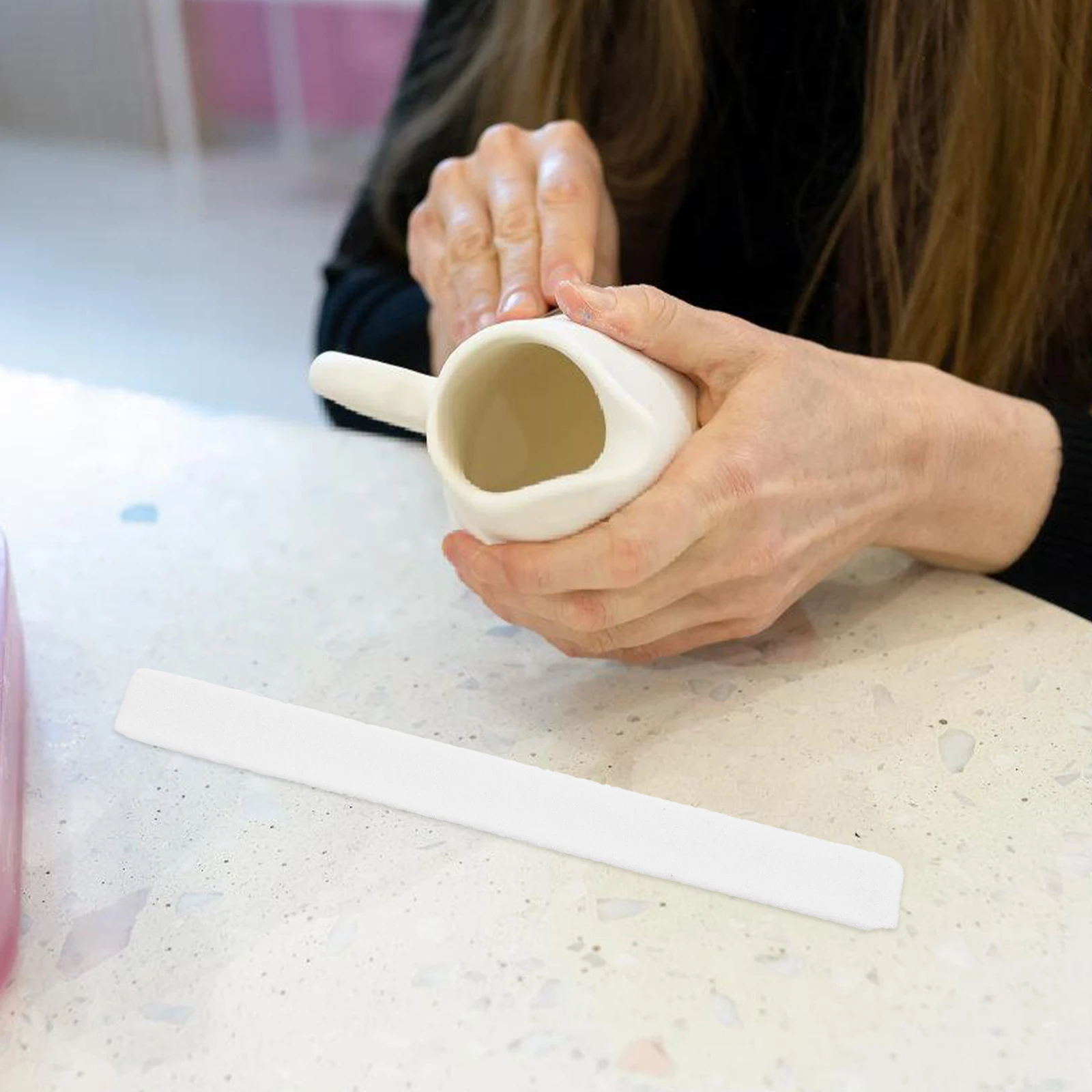 

Ceramic Polishing Stone Diamond Grit Sanding Stick For Glaze Removal Pottery Trimming Tools Smooth Finish Abrasive