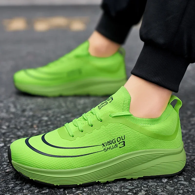 

2025 Summer Casual Sports Shoes for Men, Breathable Running Shoes, Lightweight, Anti-slip and Wear-resistant Running Shoes