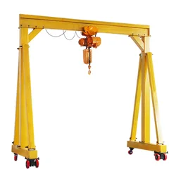 For Chinese supplier 1 2 3 5 10 15 20 ton workshop portal gantry crane / 5000kg mini small electric mobile hoist gantry crane