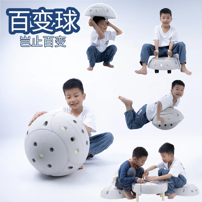 Children sports toys training exercise coordination ability balance force EVA foam variable ball splicing building block puzzle