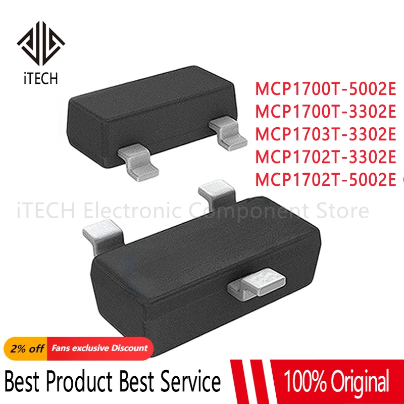 5Pcs Mcp1703T-3302E…