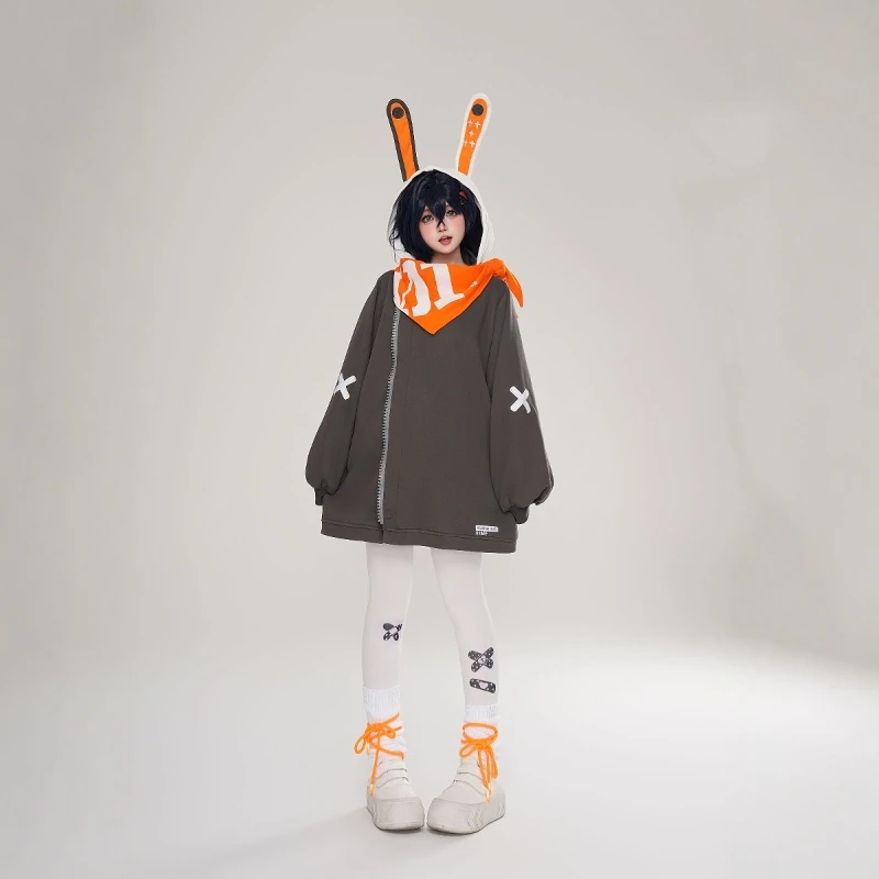 

Game Zenless Zone Zero Bangboo Eous Cosplay Costume Game ZZZ Hoodie Coat Bangboo Daily Clothes Halloween Costumes