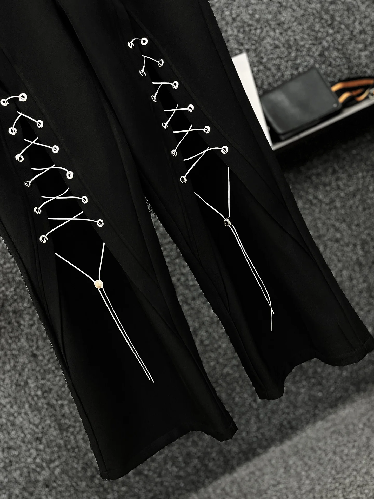 High-end Handsome Chic Trousers Men's 2025 Spring Autumn New Fashion Loose Comfort Straight Pants Male Trendy Wide-leg Trousers