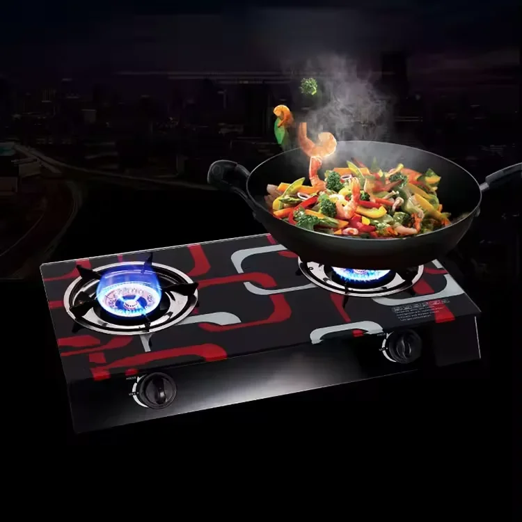 家庭用自動点火ガスコンロ,2バーナー