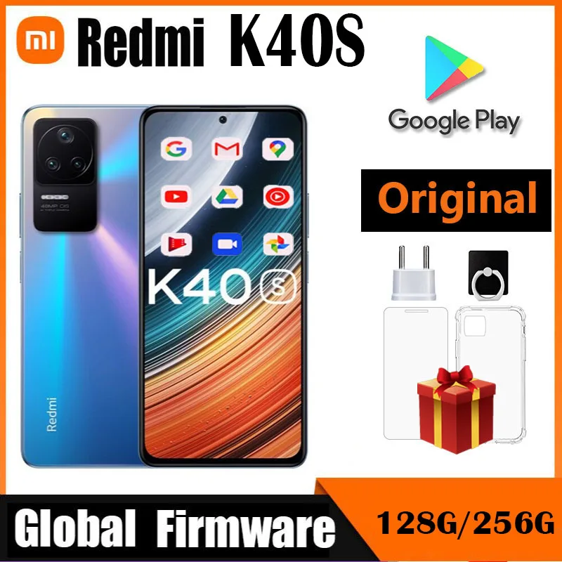 

Смартфон 5G Xiaomi Redmi K40S 12G 256G Qualcomm Snapdragon 870, глобальная прошивка, 6,67 дюймов, телефон