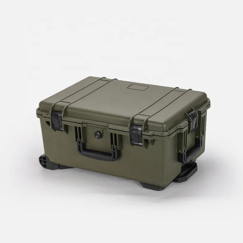 L230 Custom Waterproof Shockproof Heavy Duty Rooling Tool Box Plastic Hard Camera Case For Photographic Gear