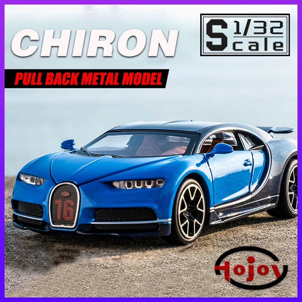 

Scale 1/32 Bugatti Chiron Metal Diecast Alloy Cars Model Toy Car Truck For Boys Child Kids Gift Toys Vehicle Hobbies Collection