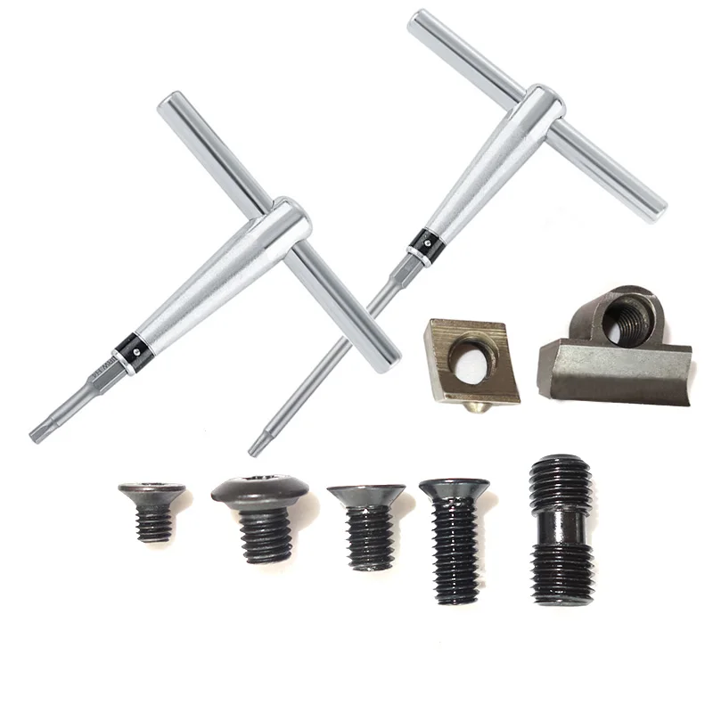 

Сменные винты с лезвием подходят для режущей головки, режущей головки лака, винт Long Torx Plus, 10 шт.