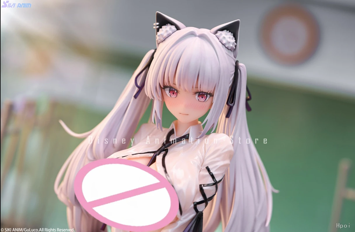 在庫あり 100% オリジナル SIKI ANIM アルヴィナちゃん ウェットVer. 1/7 PVC アクションフィギュアアニメモデルおもちゃコレクション人形ギフト趣味