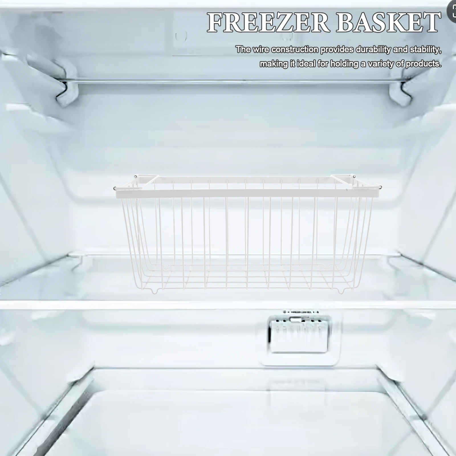 

Freezer Hanging Basket Multilayer Refrigerator Organizer Storage Bins Mesh Breathable Food Separator Summer Dividers Fridge