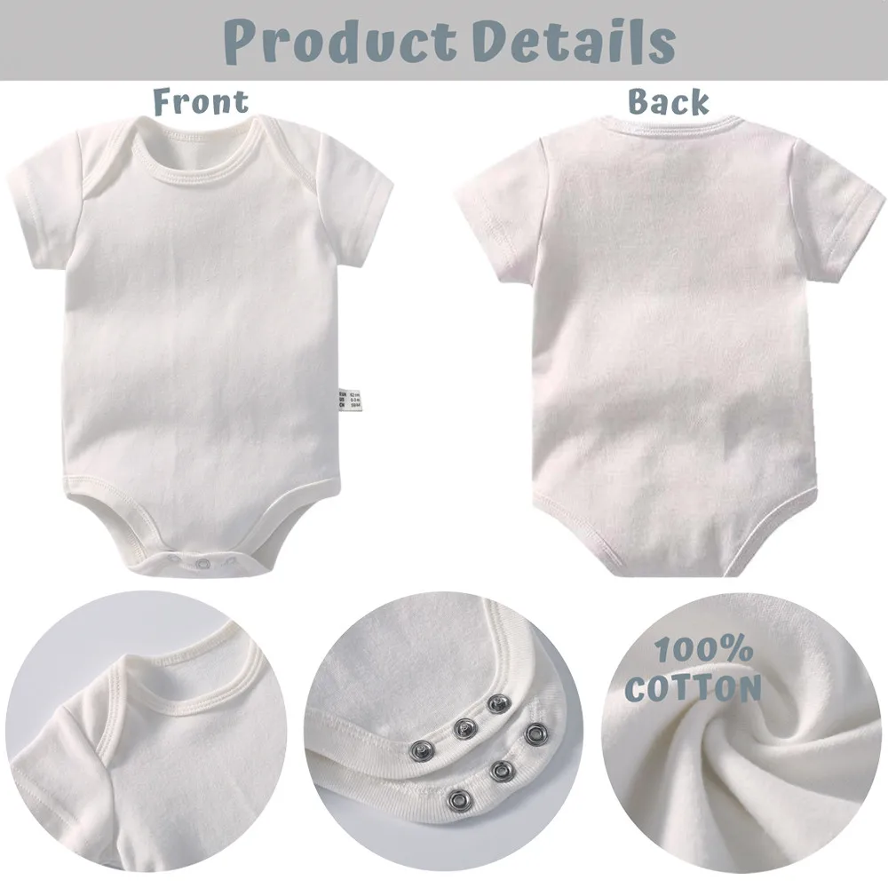 Hello 2025 Newborn Baby Bodysuit Cotton Short Sleeve Infant Rompers Body Baby Boys Girls New Year Ropa Clothes Christmas Gift