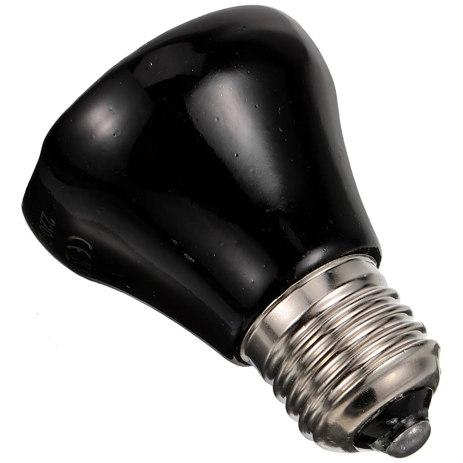 25W Reptile Heating Bulb Ceramic Metal Construction for Terrariums Basking Heat Lamp Bulb Animal Heating Light Reptile Heat