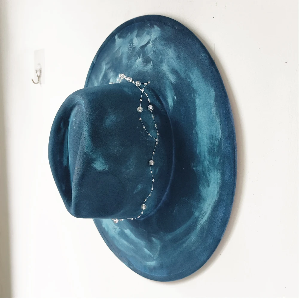 Retro Suede Fedora Hat for Women Men Feather Accessories Fedora Hats Church Jazz Cap Panama Fashion Party Hats Autumn 2024