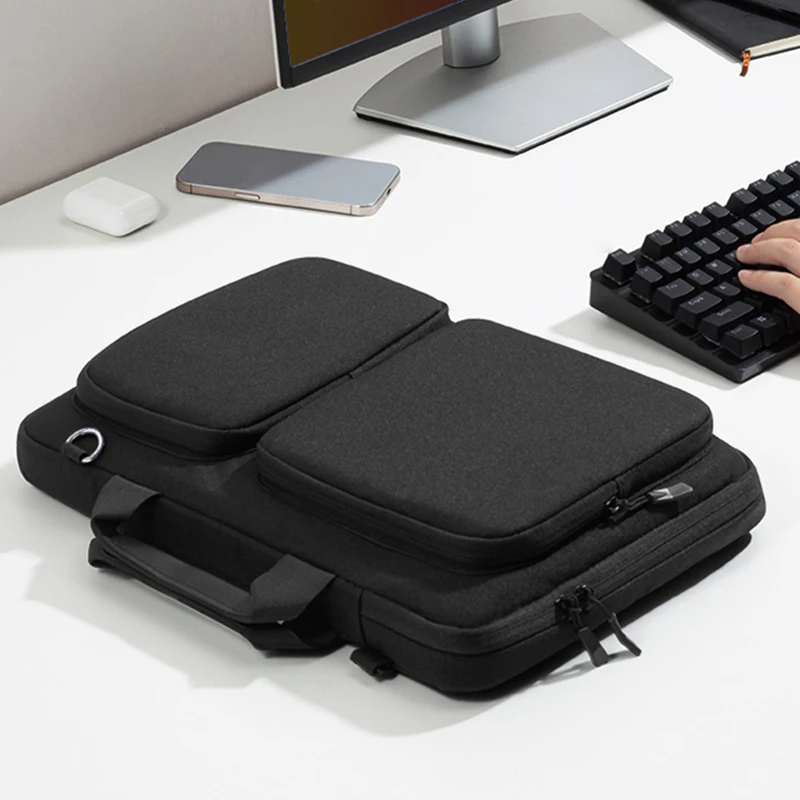 

Men Laptop Bag Carrying Case for MacBook Air 13 A3113 Pro 14 16 M4 M3 A3112 A3401 A3185 A3403 A3186 Huawei Xiaomi ASUS 15.6 inch