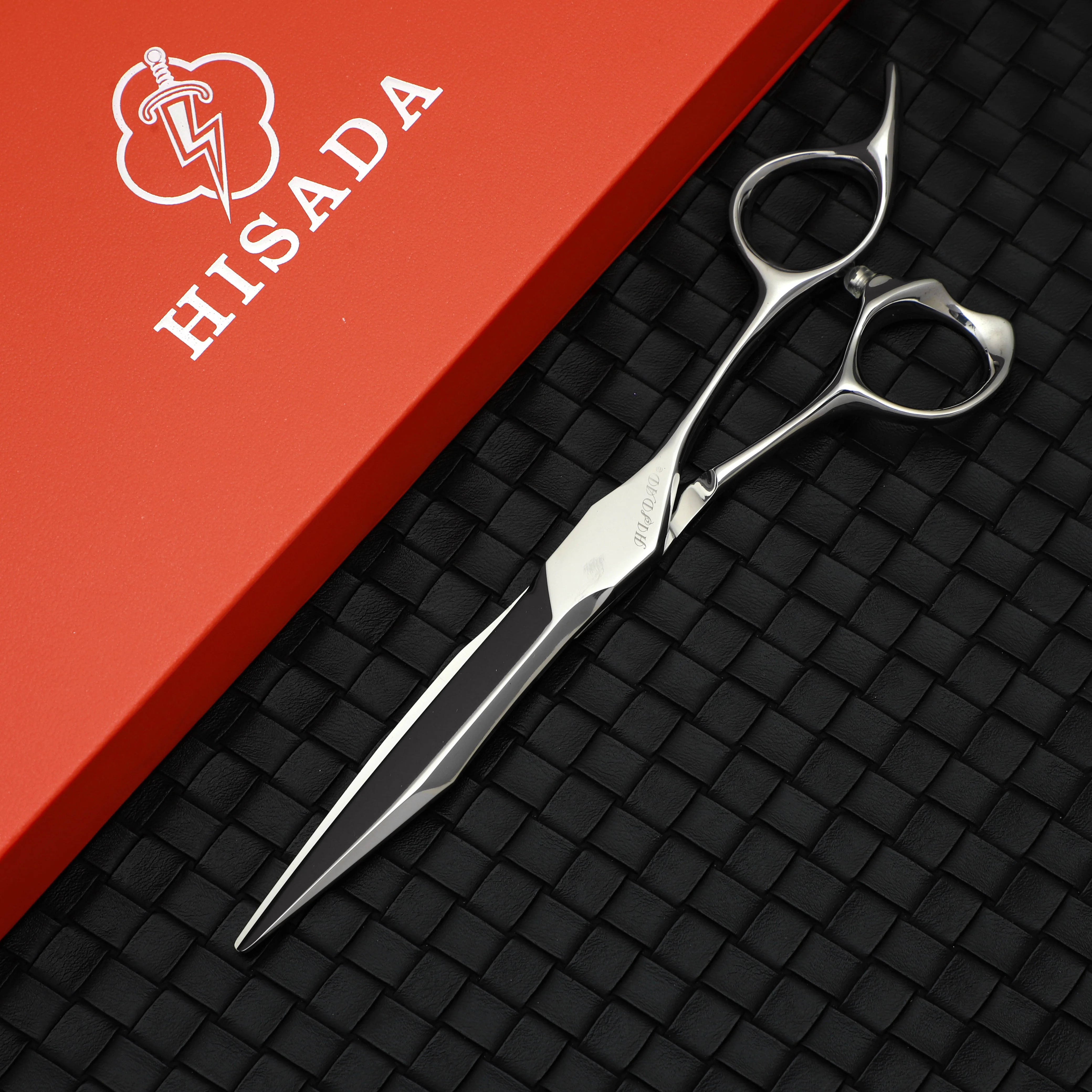 

HISADA Haircut scissors 6.0/6.5/7.0 inch CNC precision scissors VG10 Material Professional scissors in barber shop Haircut Set