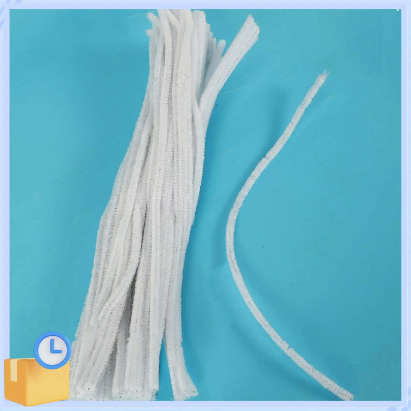 

ABTK-200 Pcs 30Cm Creation Pipe Cleaners, White