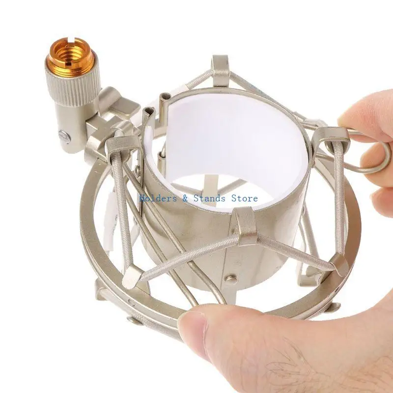 

Y4UE Universal 50mm Microphone Shock Mount for 48mm-54mm Diameter Condenser Mic