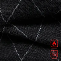 Mens Fashion Sweater Half Zip Collar Knit Pullover Casual Sport Golf Sweaters American Size Male Autumn Winter Clothes 6