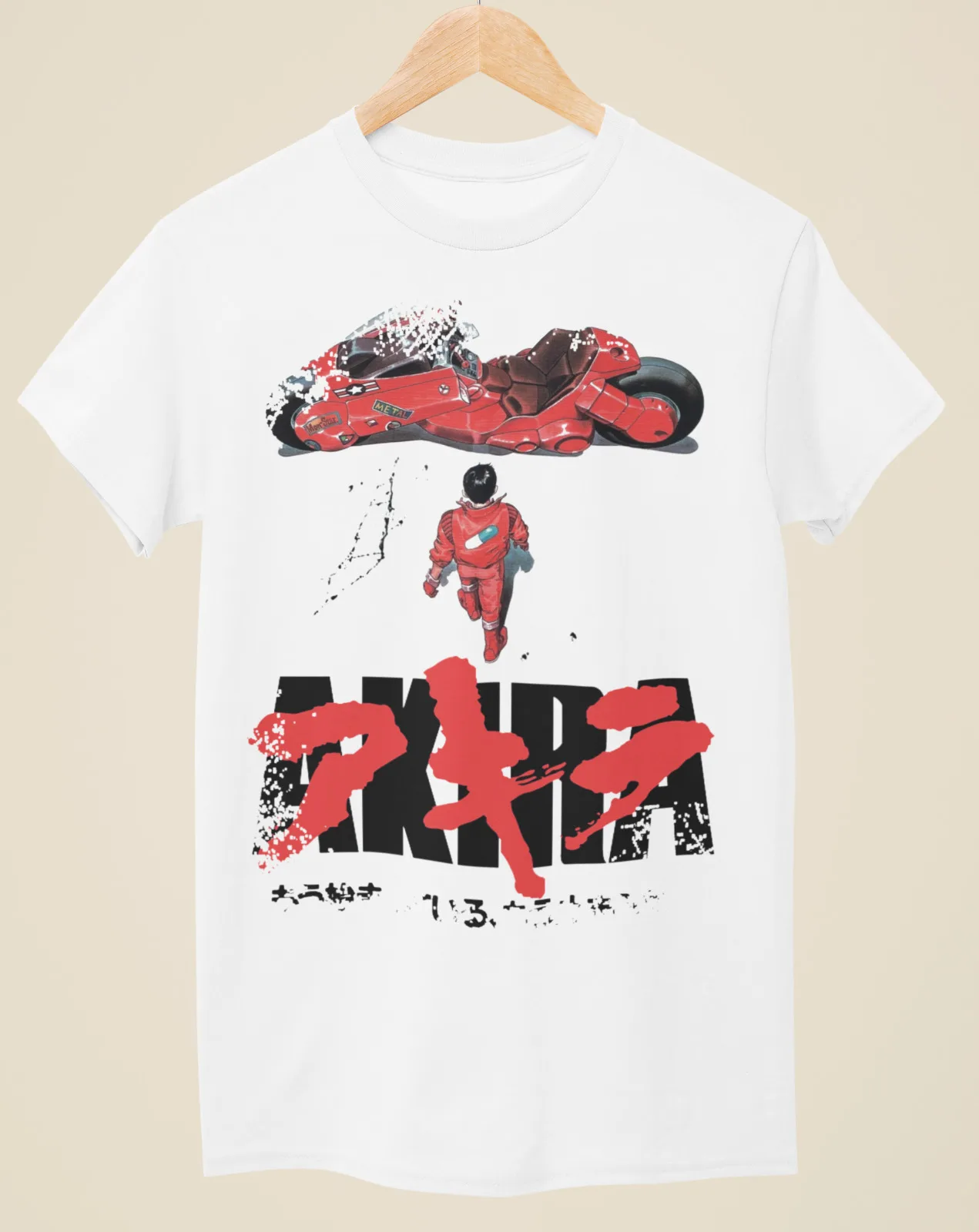 

Akira - Movie Poster Inspired Unisex White T-Shirt